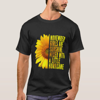 Camiseta Noviembre Chicas Sunshine Huracán Sunflower