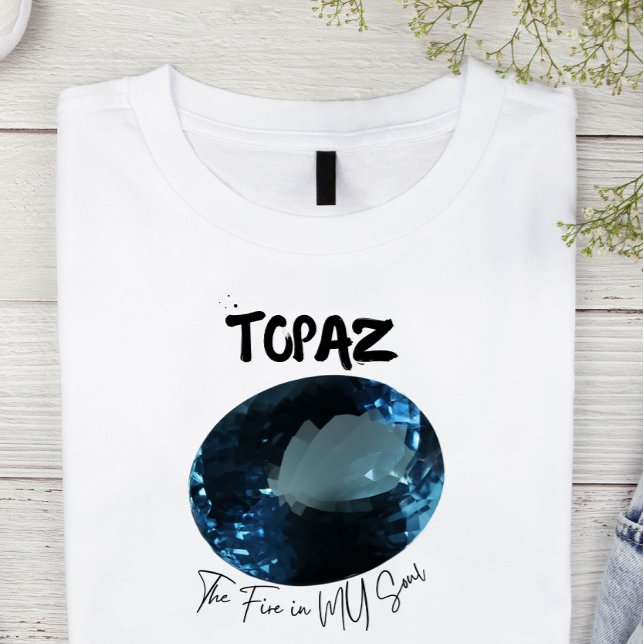 Camiseta Noviembre Cumpleaños Topaz (Subido por el creador)