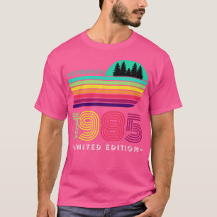 Camiseta Noviembre de 1985 Edición limitada Feliz cumpleaño