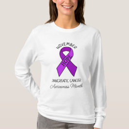 Camiseta Noviembre es el Mes de Concienciación sobre el Cán