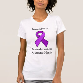 Camiseta Noviembre es el Mes de Concienciación sobre el Cán