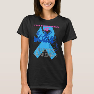 Camiseta Noviembre es la conciencia sobre la diabetes azul