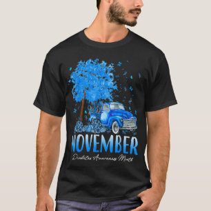 Camiseta Noviembre Mes de Conciencia sobre la Diabetes, Dia