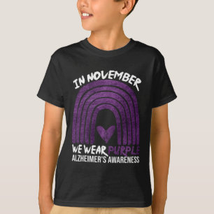 Camiseta Noviembre Nosotros Llevamos Púrpura Conciencia de