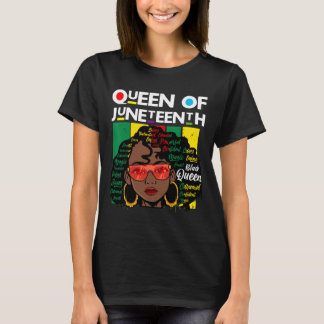 Camiseta Noviembre Reina Negra Melanin Chica Magic Sista Wo