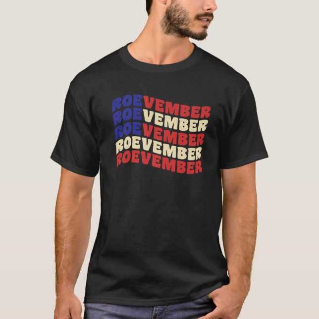 Camiseta Noviembre vintage - Bandera estadounidense Retro R (Anverso)