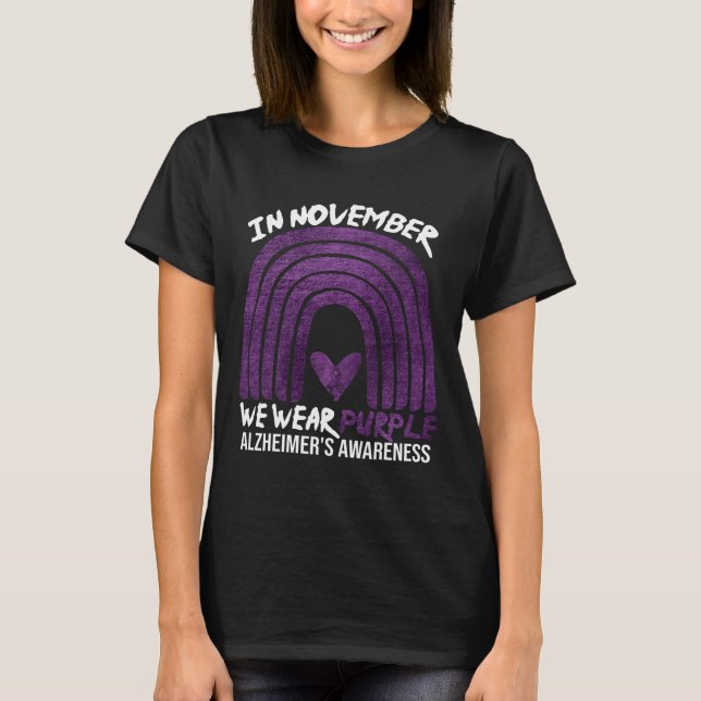 Camiseta Noviembre Vivimos la guerra del Alzheimerheimer pú (Anverso)