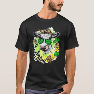 Camiseta Novilla Afortunada Vaca Afortunada Trébol Granja D