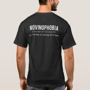 Camiseta Novinophobia - la colina de Morgan de la vid