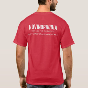 Camiseta Novinophobia - la colina de Morgan de la vid