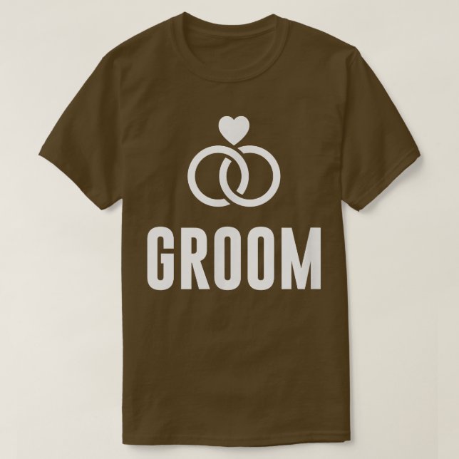 Camiseta Novio  (Diseño del anverso)
