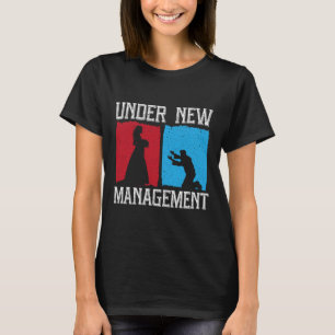Camiseta Novio Bajo Nueva Administración Fiesta de Despedid