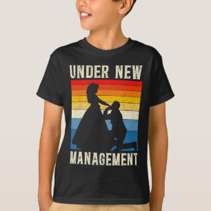 Camiseta Novio Bajo Nueva Administración Fiesta de Despedid