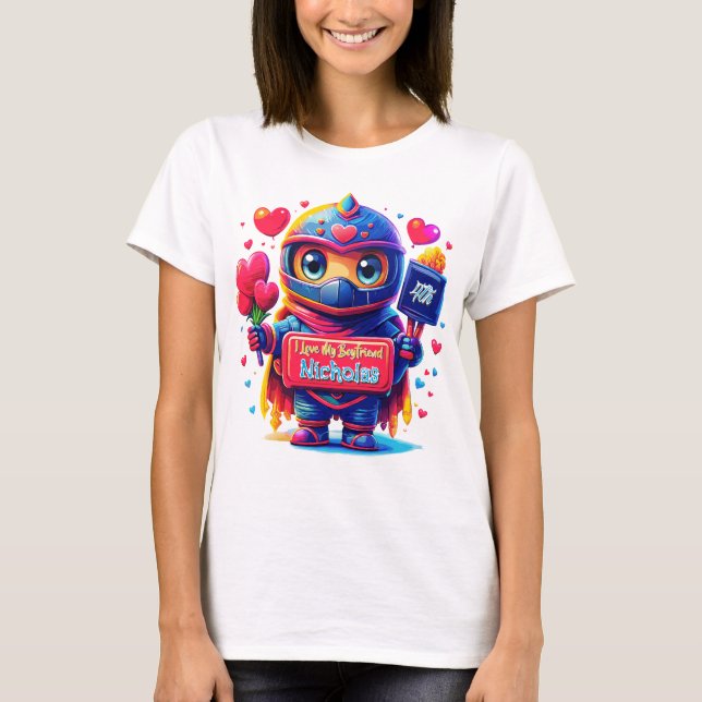 Camiseta Novio de amor (Anverso)