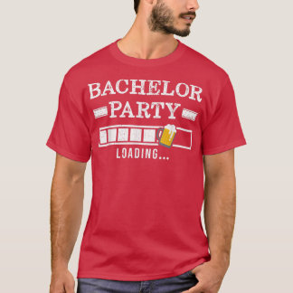 Camiseta Novio de carga soltero Fiesta de novia divertida 