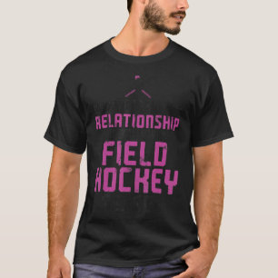 Camiseta Novio de hockey sobre hierba que interrumpimos est