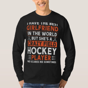 Camiseta Novio de hockey sobre hierba Tengo La Mejor Novia