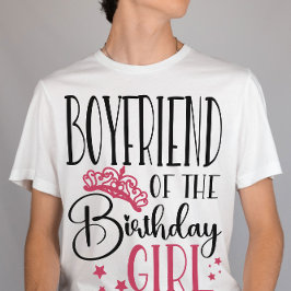 Camiseta Novio de la partida de Chicas de cumpleaños