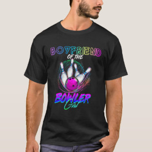 Camiseta Novio Del Chica Bowler Que Coincide Con La Familia