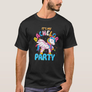 Camiseta Novio Hombre Soltero Unicornio Boda  Despedida de 
