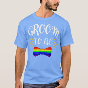 Camiseta Novio LGBT Boda Gay Despedida de Soltero 
