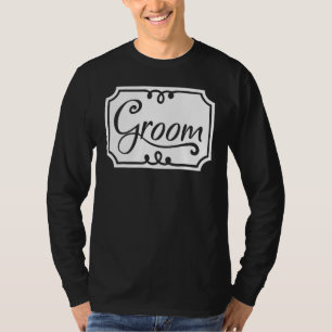 Camiseta Novio Lindo Boda Pareja Recién Casados Soltero Par