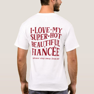 Camiseta Novio Orgulloso Regalo Divertido de Compromiso par