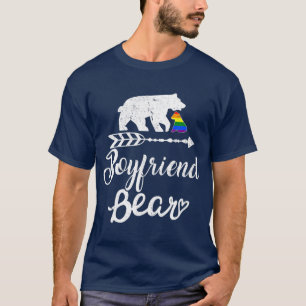 Camiseta Novio osos Navidades de LGB: Gay del orgullo arcoi