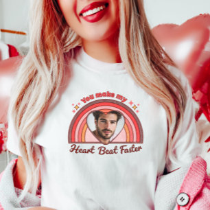 Camiseta Novio personalizable Romantic Tee, foto Personaliz