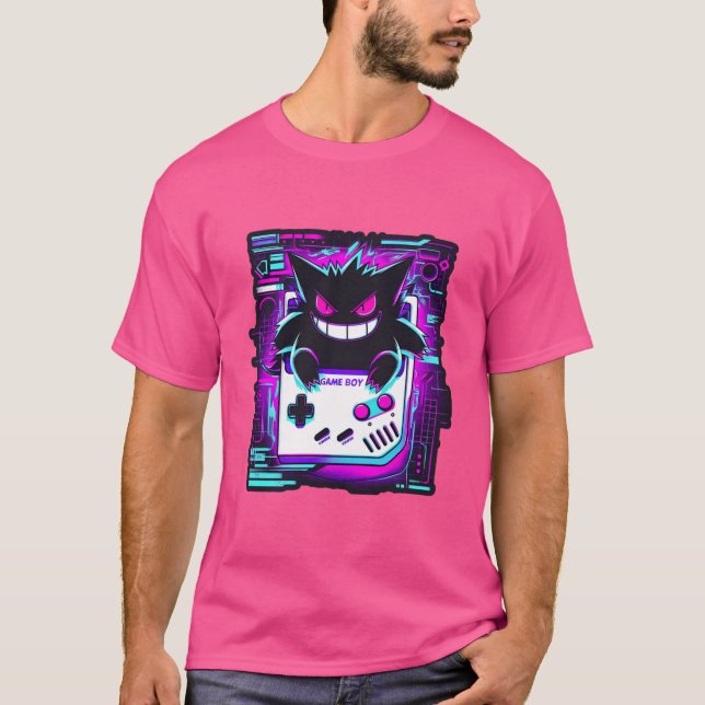 Camiseta Novio Retro Espeluznante (Anverso)