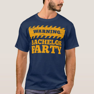 Camiseta NovioPadrinos de bodaAdvertencia divertida Fiesta 