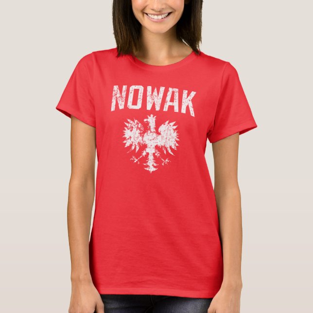 Camiseta Nowak lindo Eagle polaco (Anverso)