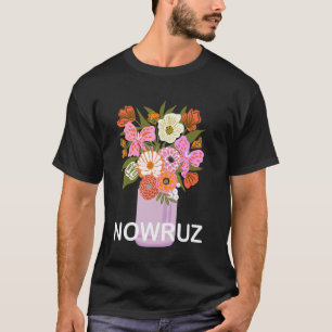 Camiseta Nowruz Primavera Norouz Año Nuevo Persa Norooz Flo