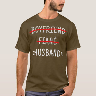 Camiseta Noyfriend Fiance Husband Boda 2