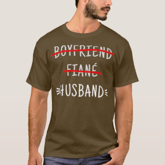 Camiseta Noyfriend Fiance Husband Boda 2