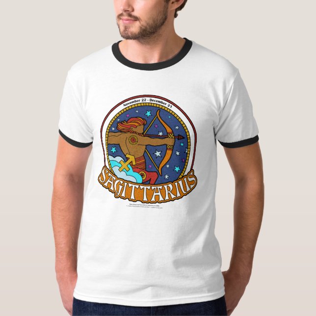 Camiseta NP Sagittarius Ringer T-Shirt (Anverso)