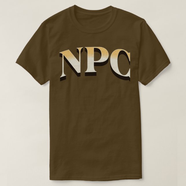 CAMISETA NPC (Diseño del anverso)