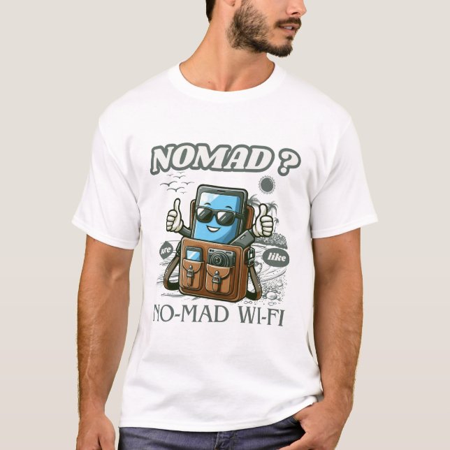 Camiseta Npmad ? no-mad wifi (Anverso)