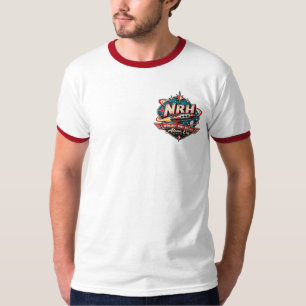 Camiseta NRH Vintage Americana Retro Ringer