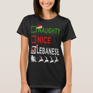 Camiseta Ntrísimos Navidades libaneses Pajamas Funny Sant