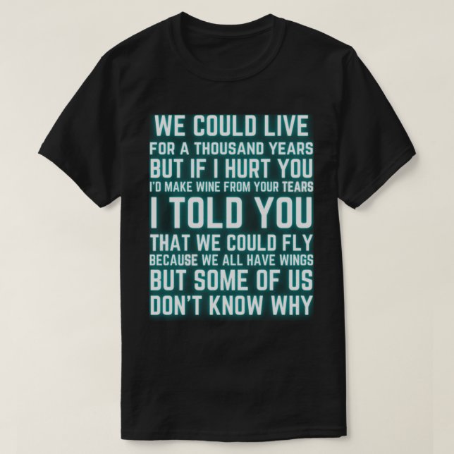 Camiseta NTUA Lyrics   (Diseño del anverso)