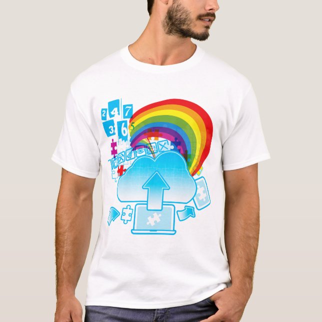 CAMISETA NUBE (Anverso)