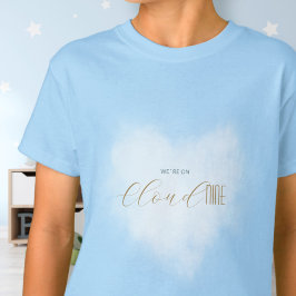 Camiseta Nube 9 Hermano Mayor Hermana Fiesta de Baby Shower