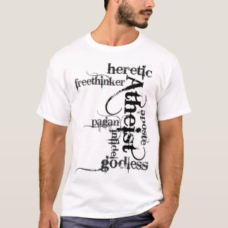 Camiseta Nube atea de la palabra
