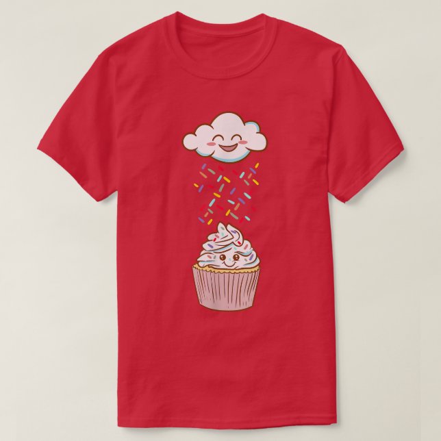 Camiseta Nube Cruble - Funny - Baking Lover Cupcake 1244 (Diseño del anverso)