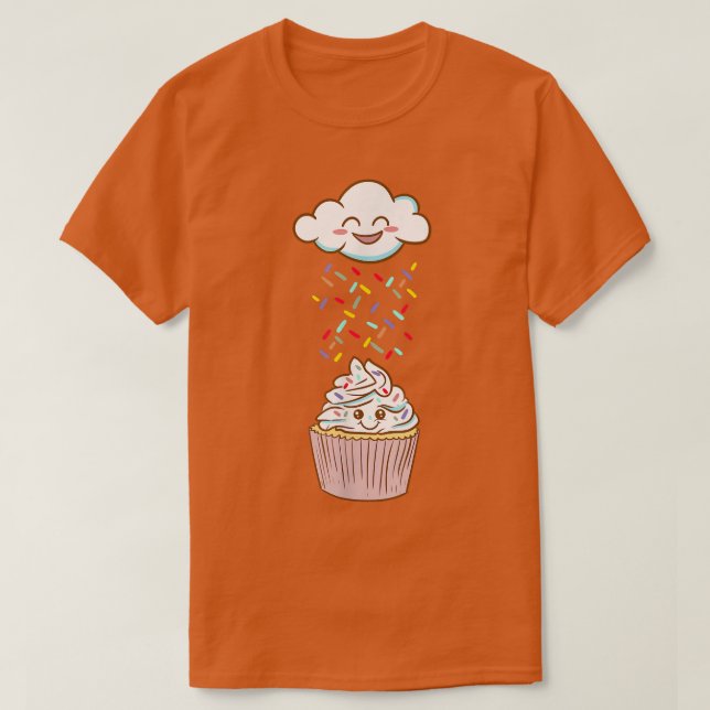 Camiseta Nube Cruble - Graciosa - Baking Lover Cupakes 1246 (Diseño del anverso)