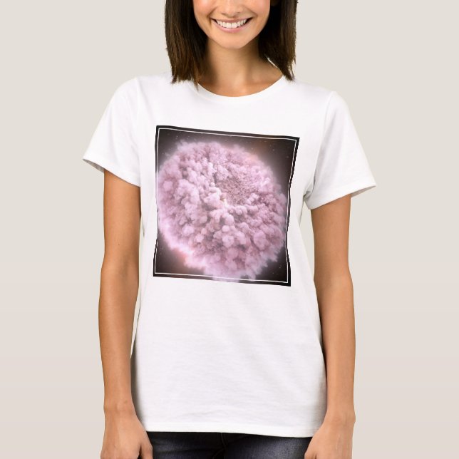 Camiseta Nube De Desechos De Dos Estrellas De Neutrón (Anverso)