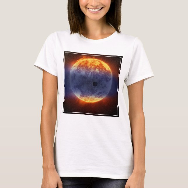 Camiseta Nube De Gas De Hidrógeno Fuera Del Exoplaneta Gj 3 (Anverso)