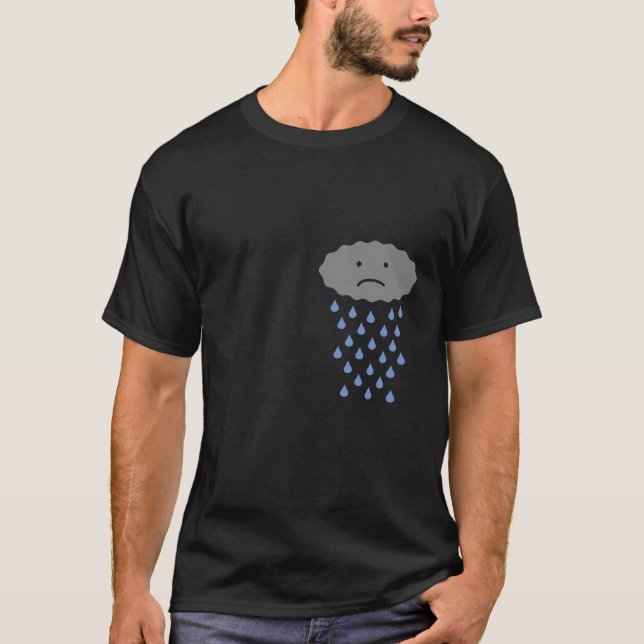 Camiseta Nube de lluvia (Anverso)