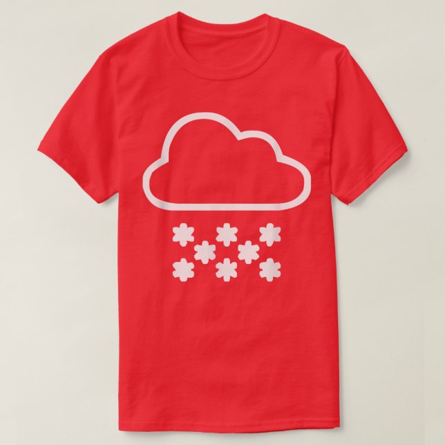Camiseta Nube de nieve 730 (Diseño del anverso)